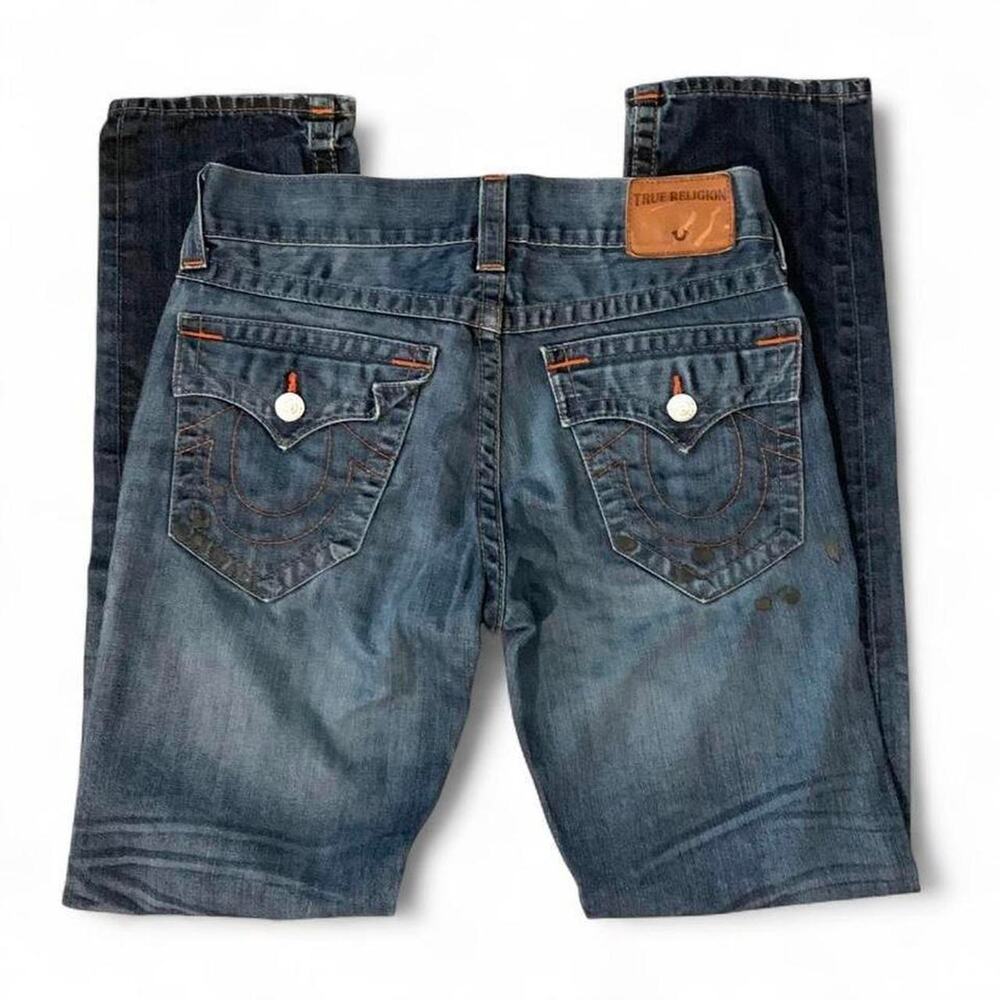 True religion mens dark wash